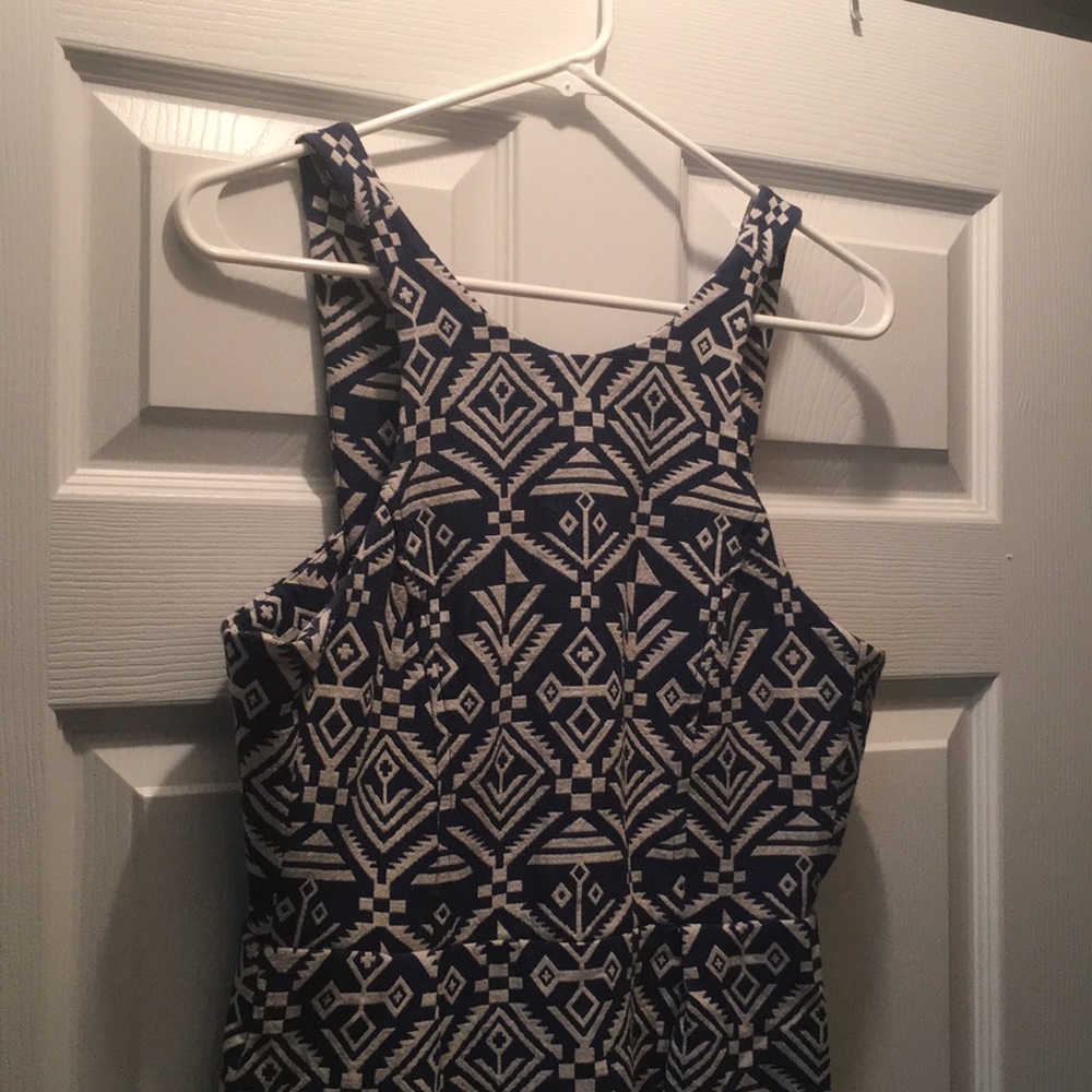 Geometric dolce vita dress